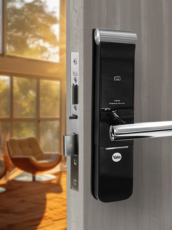Puertas de seguridad con cerradura digital y electronica