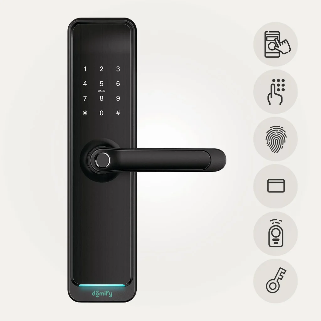Puertas de seguridad con cerradura digital y electronica